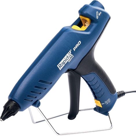 TRADE SHOP - Pistola Incollatrice Eg313 Compatta Professionale Per Fissare Cavi Coprifili Zoccolini Decori -