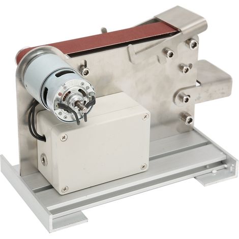 Mini ponceuse à bande électrique DIY, ponceuse de bureau, accessoires de polissage, prise AC 110‑240VEU 775 (100W) (1/5)