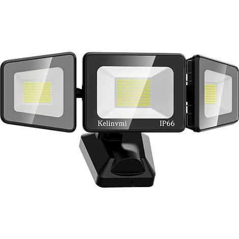 120W 12000LM Outdoor LED Floodlight Brightness LED Security Light 4500K Warm White Light with IP66 Waterproof IP66 for Yard, Garden, Playground (1/5)