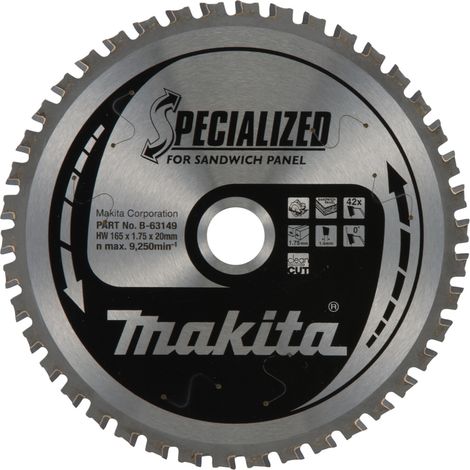 Makita SPECIALIZED Sägeb.165x20x42Z B-63149