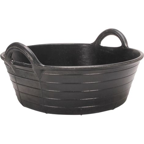 Mangiatoia in gomma 20 lt cavallo paddock box