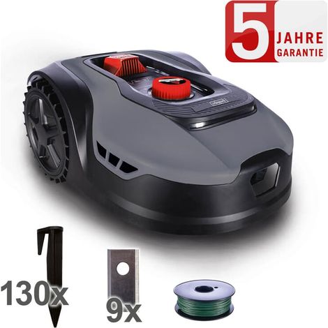 Scheppach Rasenmähroboter RLM500W 20V Rasenmäher Breite 180 mm WIFI Bluetooth