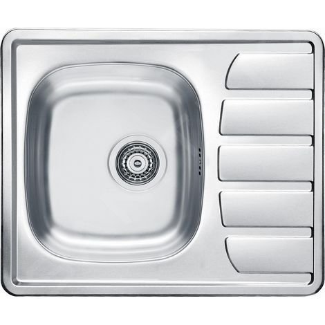 Alveus Zoom - Évier 615x500 mm, inox 1098940 (1/2)
