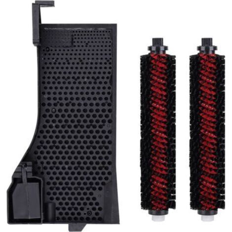 Lot de 1 + 2 filtres de réservoir pour aspirateur + brosse de nettoyage compatibles avec Roborock S7 Pro Ultra /S7 Maxv Ultra/O35/G10s (1/3)