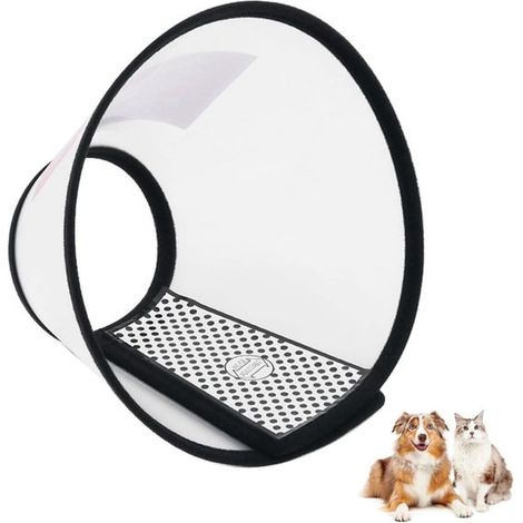 Collar protector suave，Talla 2XL，Profundidad 13,5 cm，Adecuado para una circunferencia de cuello de 30，34 cm，10 kg，Collar ajustable (1/5)