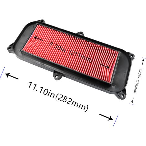 Suitable for KYMCO 125 DINK IE 06-15 air filter cartridges and accessories. (1/4)