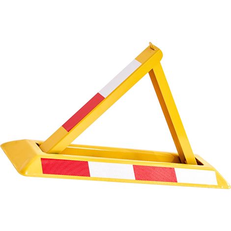 Cadenas de stationnement triangulaire, cadenas de stationnement haute résistance en tôle d'acier laminée à froid épaissie (1/5)