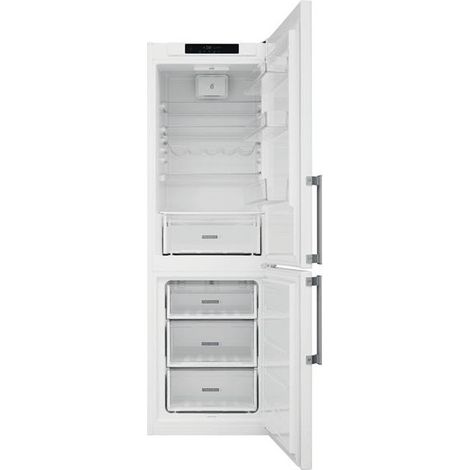 Whirlpool – Réfrigérateur combiné 339L – Dégivrage automatique – Froid brassé – Clayettes verre – Tiroir FreshBox – Éclairage LED – Congélateur 111L (1/6)