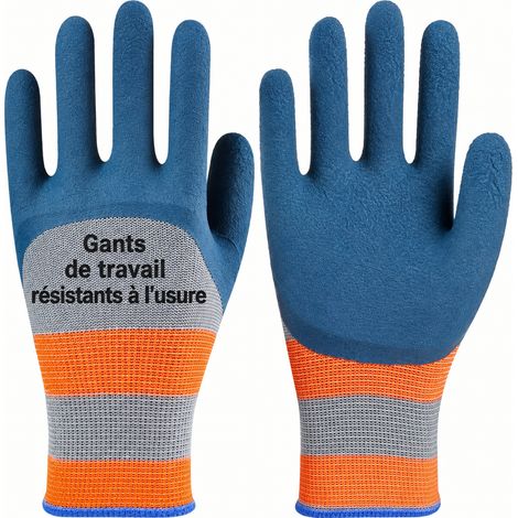 Gants de jardinage anti-épines imperméables et résistants bleu taille unique 24 cm bleu 24 × 10 × 1 cm 48 g – Livraison gratuite