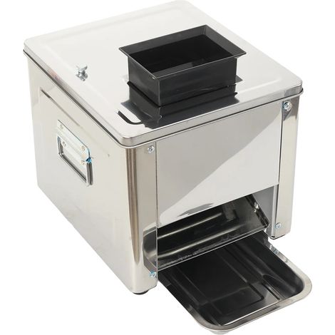 Cortadora de carne, potencia de 850 W, voltaje de 220 V, velocidad de 310 rpm, separación entre cuchillas de 3,5 mm, dimensiones 300 mm × 340 mm × 305 mm (1/5)