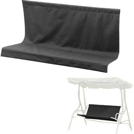 Toile de balancelle de jardin 600D Oxford imperméable – Dimensions 148 x 100 cm – Housse anti-UV et pluie pour mobilier extérieur (1/4)