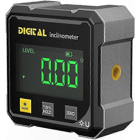 Niveau digital magnétique 4 faces avec double laser, pour projets de menuiserie et travaux de précision (1/5)