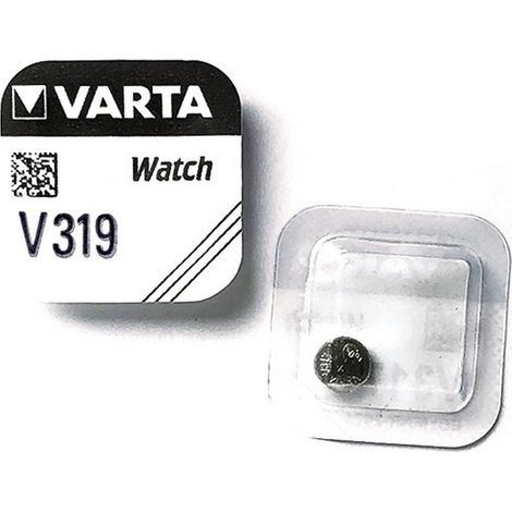Batteria bottone Varta 1,55V V319 Ossido d&8217Argento confezione da 1 pila