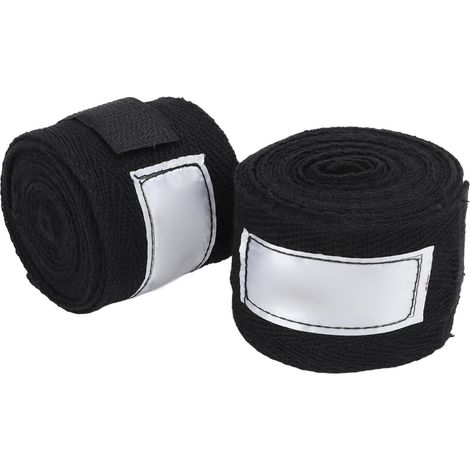 Serviettes de sport en pur coton multifonctionnelles pour la boxe, le fitness et autres sports (noires) (1/5)