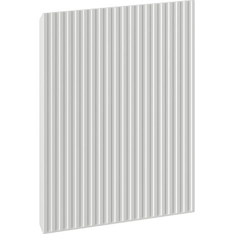 Mexen Rivel Front geriffelt für Badezimmerkorpusschrank 30 x 43,5 cm, Grau matt - 91A21-0300-470-1-62 (1/2)