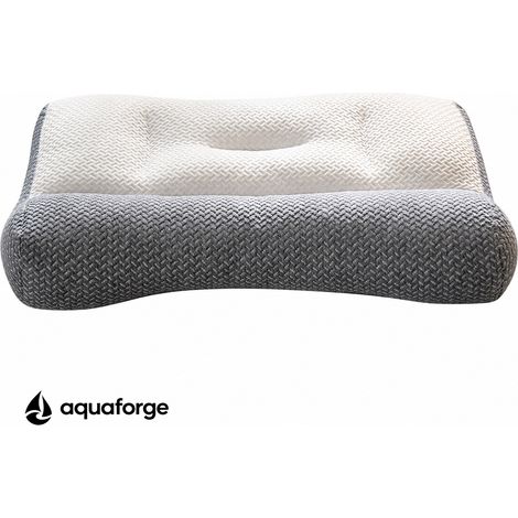 Almofada Cervical Ergonómica Fibra de Poliéster Ortopédica Respirável (1/5)