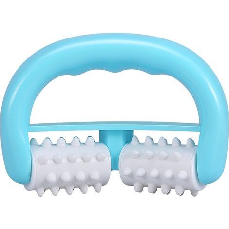 rullo massaggiante, in ABS ecologico, spazzola anticellulite, massaggio a pressione, per collo, schiena e gambe (1/5)