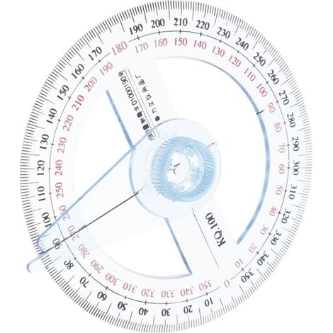 Rapporteur circulaire à 360 degrés pour le dessin géométrique (1/5)