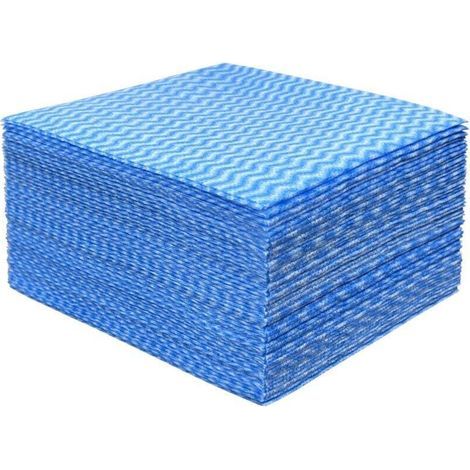 blaues Tuch, Vliesstoff, Einwegtuch, Vliesstoff, Einweg-Mikrofasertuch…