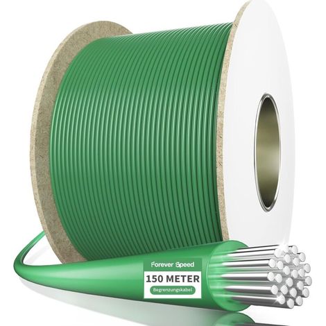 Filo perimetrale universale Forever Speed da 2,7 mm x 150 m per robot tagliaerba, in rame stagnato di alta qualità con guaina in alluminio (1/5)