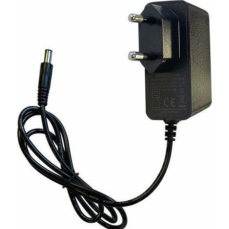 Universal power adapter 12V 1A AC 100-240V 50/60Hz Cable length: 100cm Jack plug: 5.5mm x 2.1mm Compatible with TV boxes, LEDs, routers DC 1A (1/4)