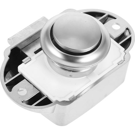 Verrou à bouton rond en zinc Homoyoyo pour armoire de