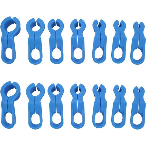 Ce kit d'outils de déconnexion de conduite de carburant pour climatisation, composé de 14 pièces, comprend un raccord rapide et constitue un outil universel de déconnexion de conduite de carburant.