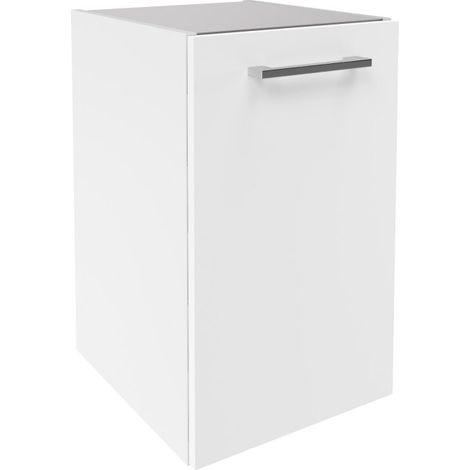 Fackelmann VERONA Unterschrank 35 cm, links, Weiß Hochglanz"-"73113 (1/5)