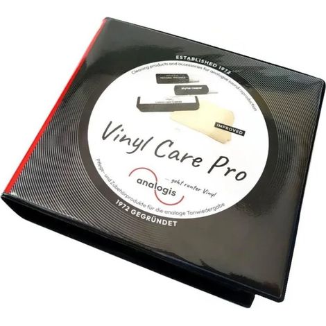 Kit di cura Analogis per la pulizia di dischi in vinile e puntine per giradischi (1/5)