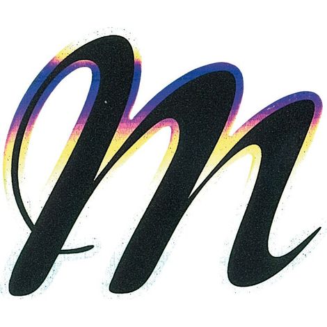Adesivo Monogramma Lettera S, Nero Metallescente (1/4)