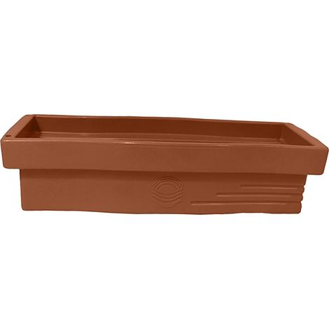[occasion] jardinière apparence pierre avec réserve d'eau 70l (1/2)