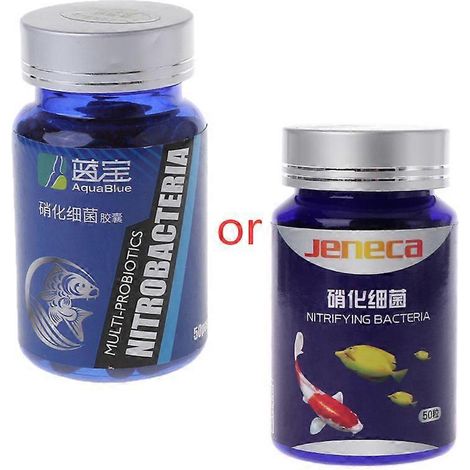 Voici un titre optimisé en français (183 caractères) :

Bactéries nitrifiantes pour poissons d'ornement – Système de nitrification rapide – 50 capsules normales – Aquarium, eau claire, filtre biologiq