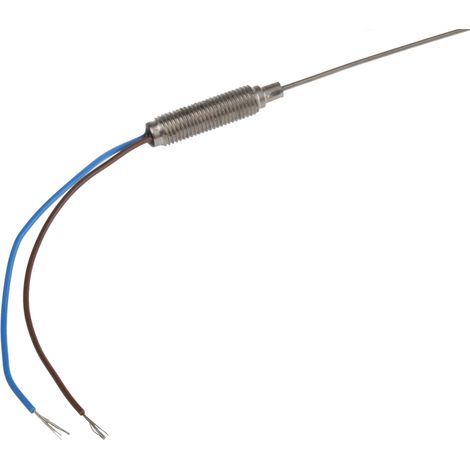 Thermocouple type K Ø 1.5mm, L 500mm, +1100°C max à Câble ( Prix pour 1 )