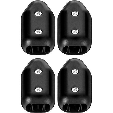 Set mit 4 wiederverwendbaren Seilklemmen, 1/2-Zoll-Kunststoffkettenverbinder, geeignet für 9-10 mm Nylon- oder geflochtene Seile (1/5)