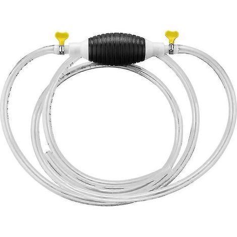 Pompe à carburant manuelle universelle 1 m/2 m, pompe à huile pour voiture, pompe à aspiration manuelle compatible essence/diesel, réglage continu, économie de carburant.