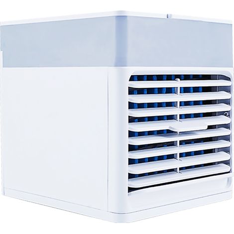 Mini-Tisch-Luftkühler (500 ml) mit Sprühnebelfunktion, 3 Windstufen, USB-betrieben, leiser Ventilator für Zuhause, Zimmer oder Büro