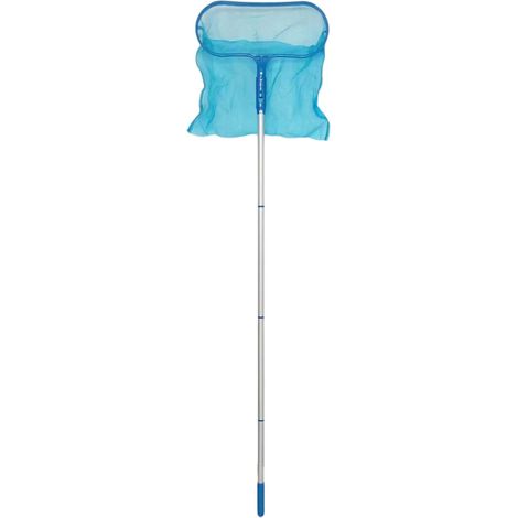 Épuisette de piscine, filet de nettoyage de piscine, épuisette à feuilles pour piscine avec cadre renforcé, nettoyage et élimination, modèle long Shenwang. (1/5)