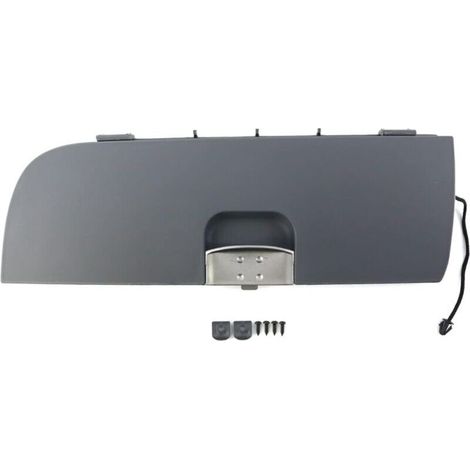 Glove Box Lid Replacement, Glove Box Latch Open Handle, Compatible with Peugeot 107 Toyota AYGO Citroen C1 2005-2015 for Left Hand Drive Vehicles, Gray (1/4)