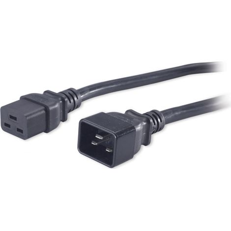 APC AP9877 câble électrique Noir 1,98 m Coupleur C19 Coupleur C20 (1/2)
