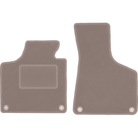 Tapis avant beiges pour Audi A3 8P berline, sportback, cabriolet (2003-2011)