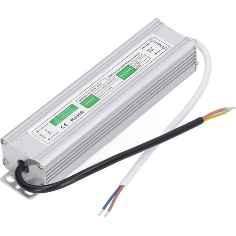 Alimentation LED étanche IP67, transformateur basse tension, convertisseur 110-260 V CA vers 12 V CC, 60 W (1/5)