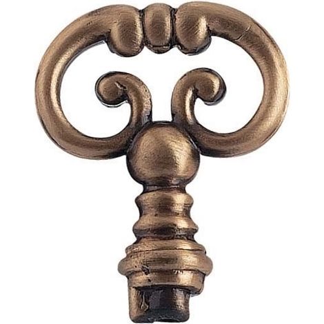 Fausse-clé laiton - Décor : Patiné bronze - DUBOIS