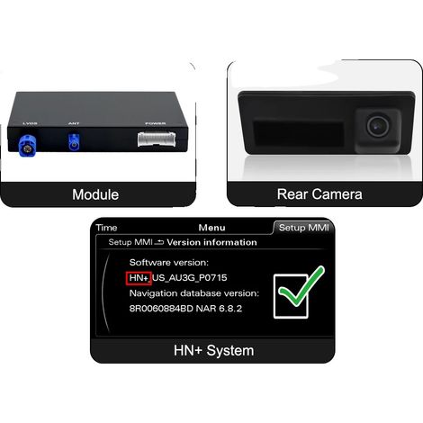 Adaptateur d'interface, CarPlay sans fil, compatibilité Android Auto, HN++CAM (1/2)