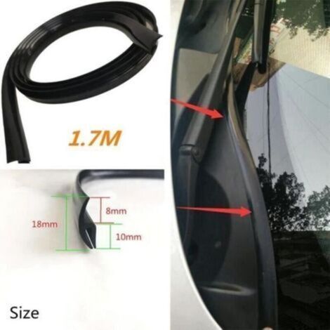 CS 1,7 m Universal Auto Automatische Frontscheibendichtung Schwarze Gummileiste - CSBDH824A7951 (1/4)