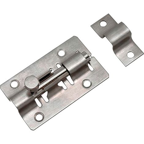 Spillo "PS15" 70x36x10mm in acciaio inox color argento
