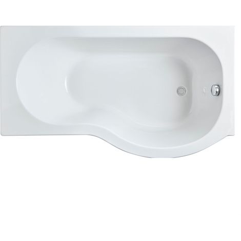 1500mm P shaped showerbath RH