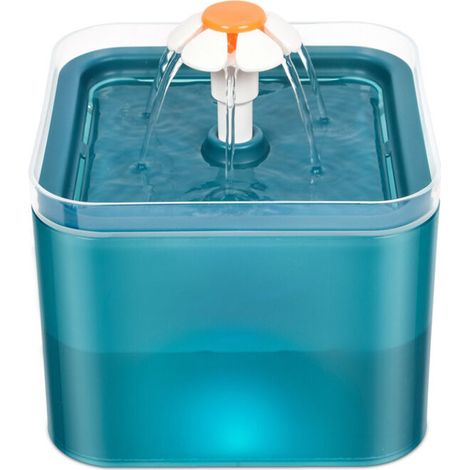 Fontaine à eau automatique à LED 2L pour chats et animaux domestiques (1/5)