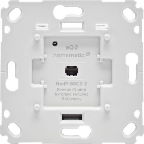 Homematic IP Wandtaster Homematic IP Funk Wandtaster für Markenschalter – 2-fach, 230 V (1/5)