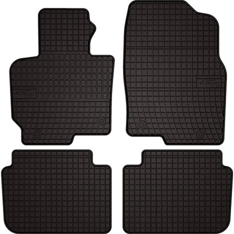 Alfombrillas de goma para coche: Mazda CX-5 I SUV (2012-2017) - negras, ajustadas