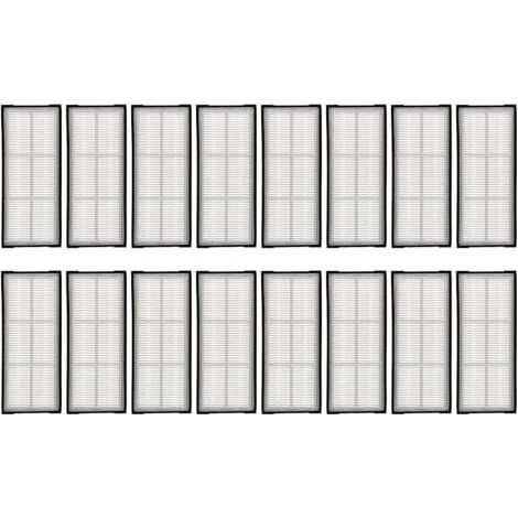 (16 pièces) filtres HEPA pour Roborock S7 S7 + S7 MaxV S7 MaxV Plus S7 MaxV Ultra S8 Pro Ultra S8 S8 S8 + Kit d&39accessoires de (1/5)